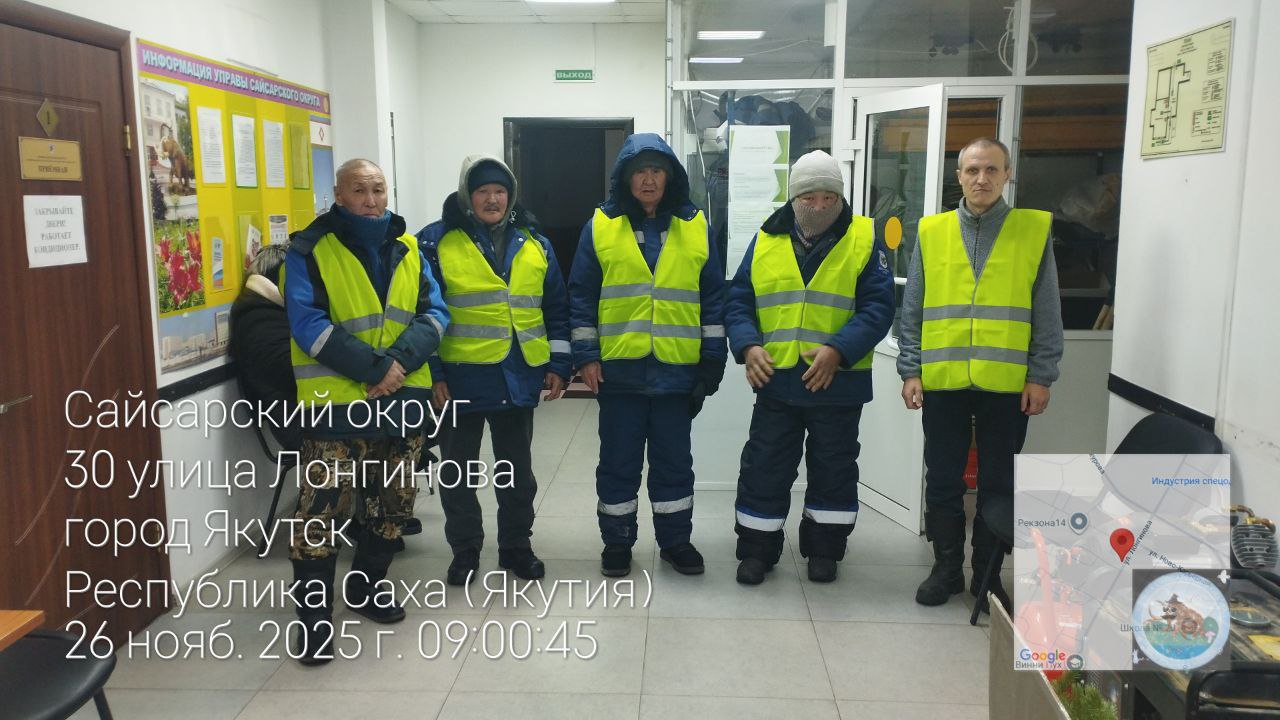 Сегодня наши дворники выполнили очередной комплекс работ по благоустройству территории Сайсарского округа: