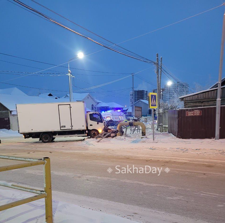 ДТП Винокурова/Лонгинова #отподписчика @sakhaday