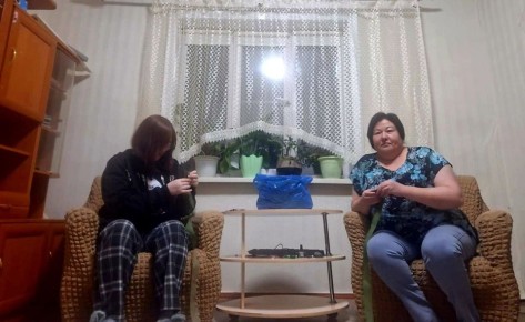 С мамой вместе всегда тепло и уютно!