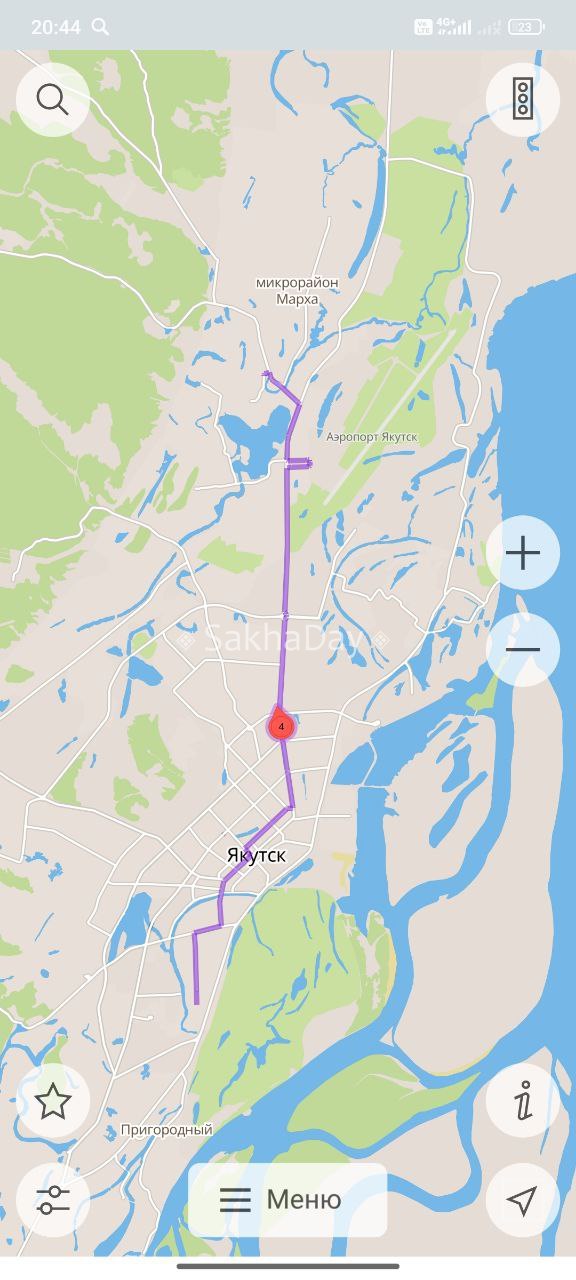 Сегодня на линии маршрута №4 курсировали 12 автобусов