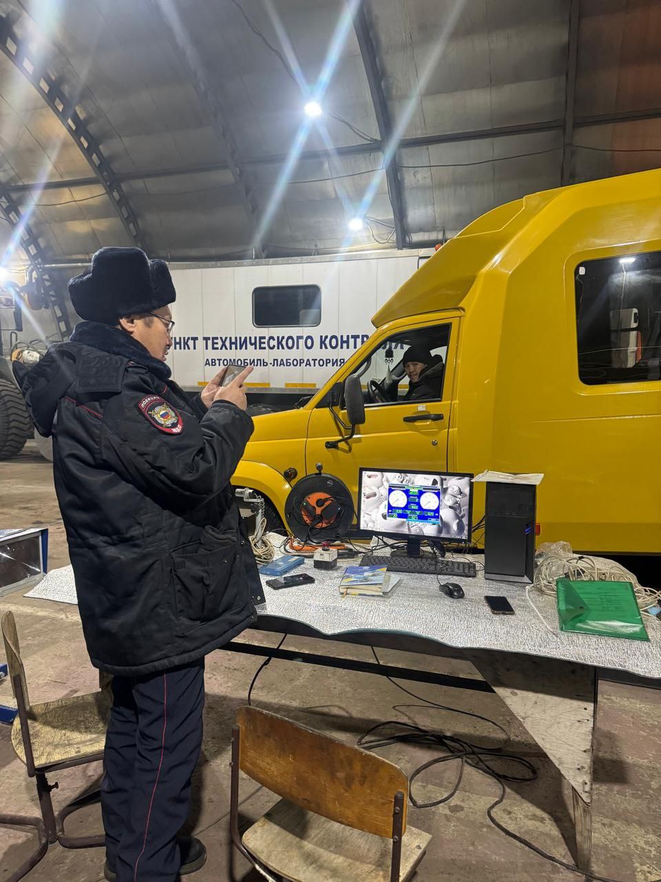 Работа выездного техосмотра в северных и арктических районах Работа выездного техосмотра в северных и арктических районах