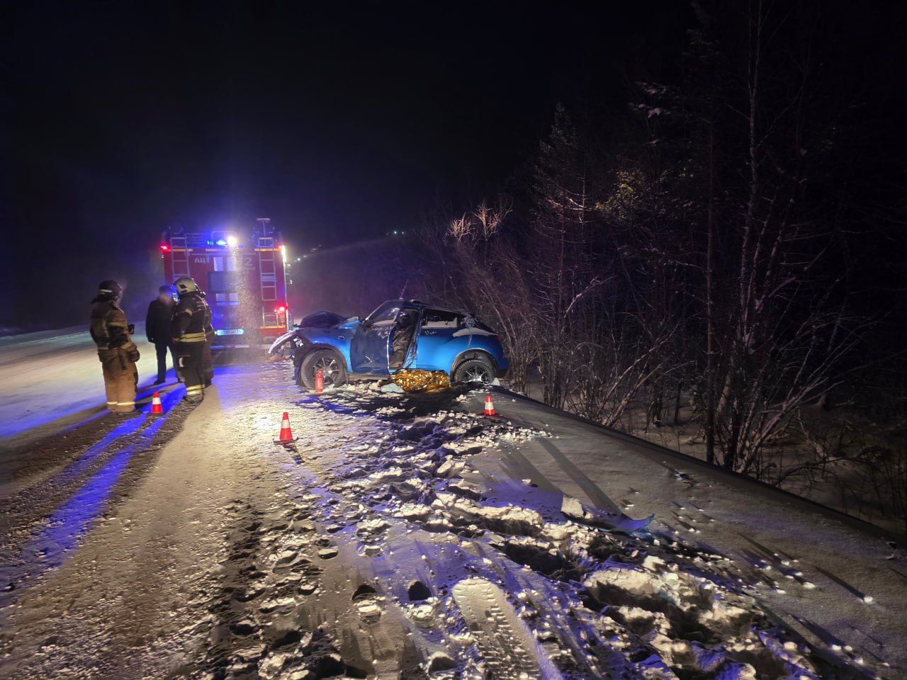 В Нерюнгринском районе в результате ДТП погибли 2 человека В Нерюнгринском районе в результате ДТП погибли 2 человека