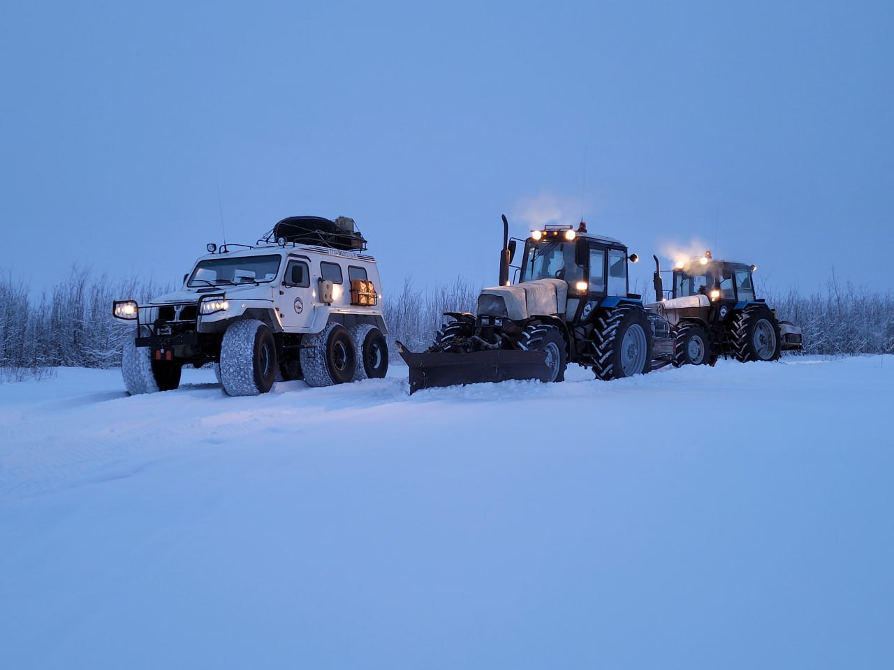 Об открытии и увеличении грузоподъемности автозимников
