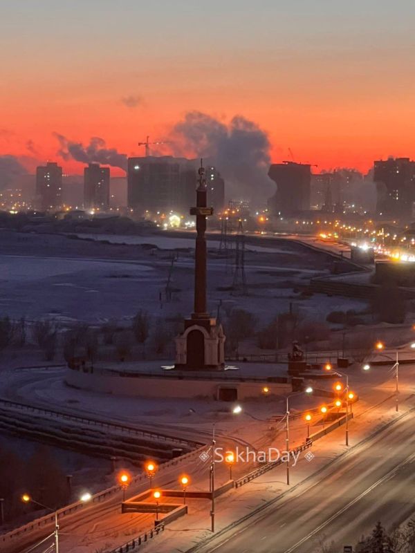 Закат сегодня. Фото подписчицы Елены Закат сегодня. Фото подписчицы Елены