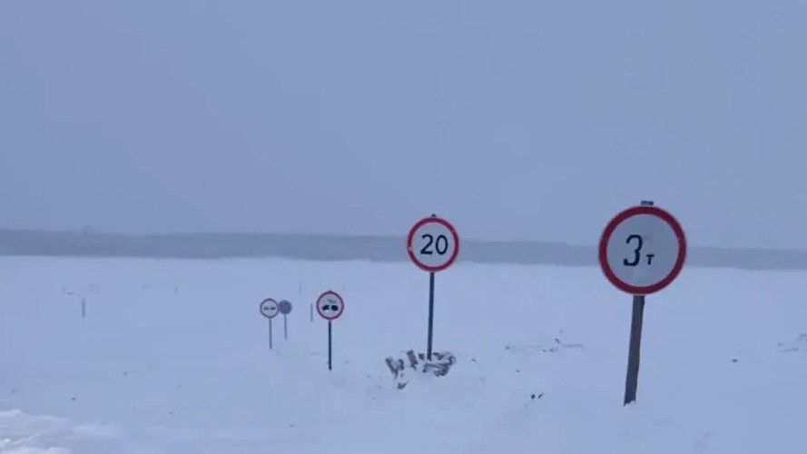 В Усть-Майском районе открыта ледовая переправа через реку Алдан