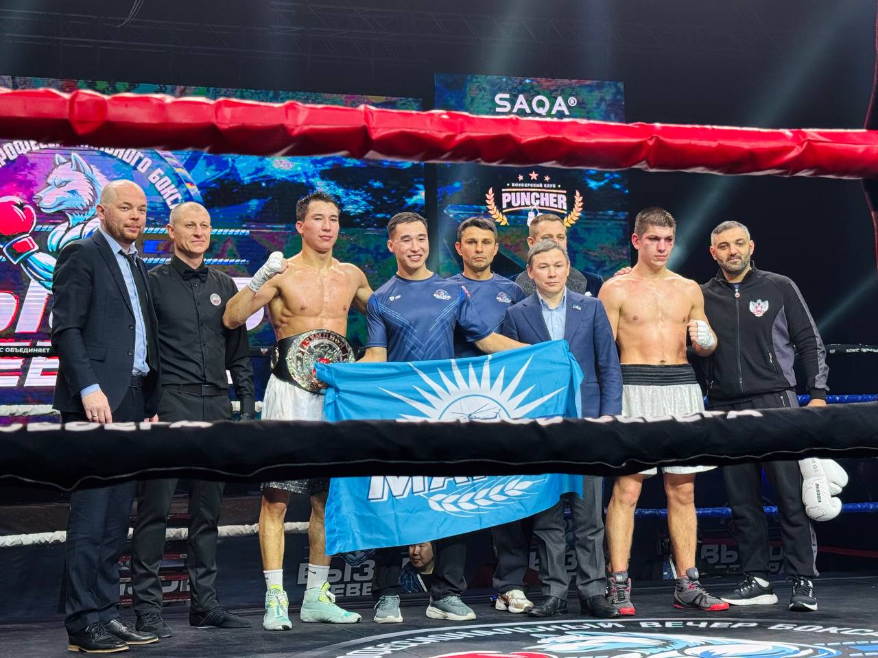 Назар Андреев завоевал пояс чемпиона России среди профессионалов на турнире «Вызов Севера» Назар Андреев завоевал пояс чемпиона России среди профессионалов на турнире «Вызов Севера»