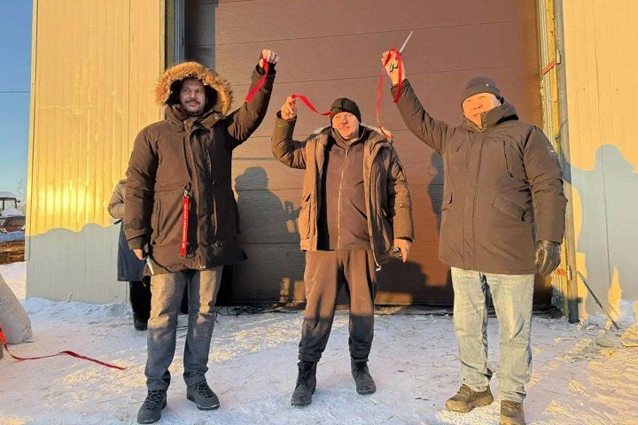 Современное картофелехранилище на 500 тонн открылось в селе Маган