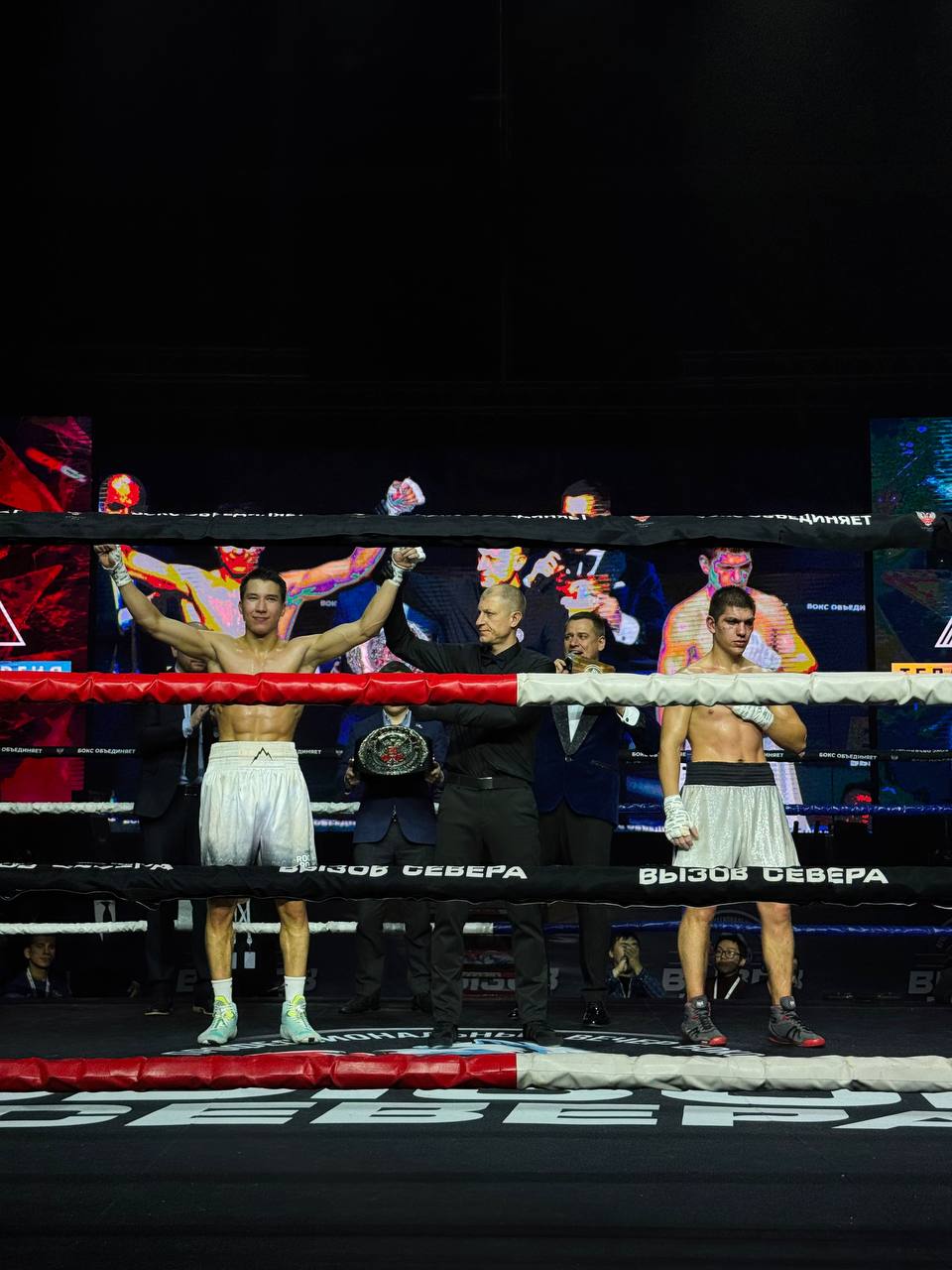 Назар Андреев завоевал пояс чемпиона России среди профессионалов на турнире «Вызов Севера»