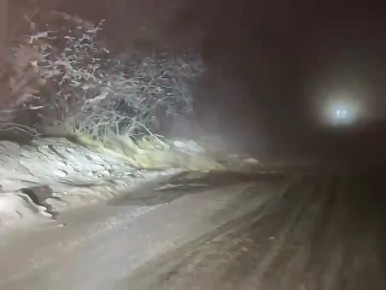 На трассе «Амга» нарушено движение из-за прорыва воды