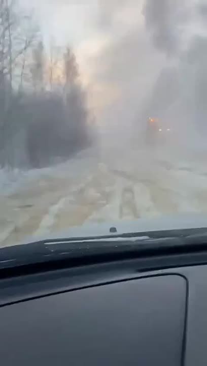 На трассе «Амга» продолжаются работы по ликвидации прорыва воды