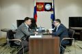 Заместитель председателя комитета Государственного Собрания (Ил Тумэн) Республики Саха (Якутия) по охране здоровья Иван Луцкан встретился с Председателем Думы Чукотского автономного округа Леонидом Николаевым