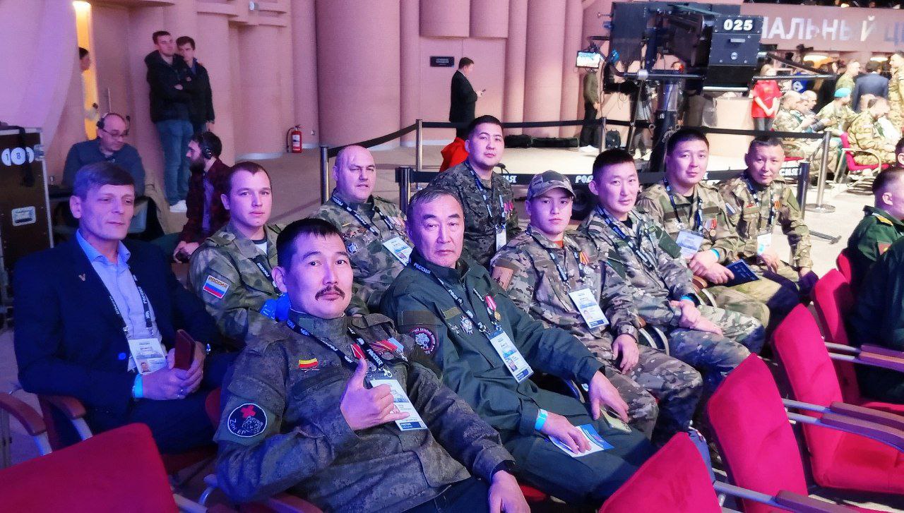 Ветераны из Якутии участвуют в Форуме ветеранов СВО «Вместе победим» Ветераны из Якутии участвуют в Форуме ветеранов СВО «Вместе победим»