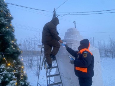 Служба спасения Якутии напоминает правила безопасности в морозы
