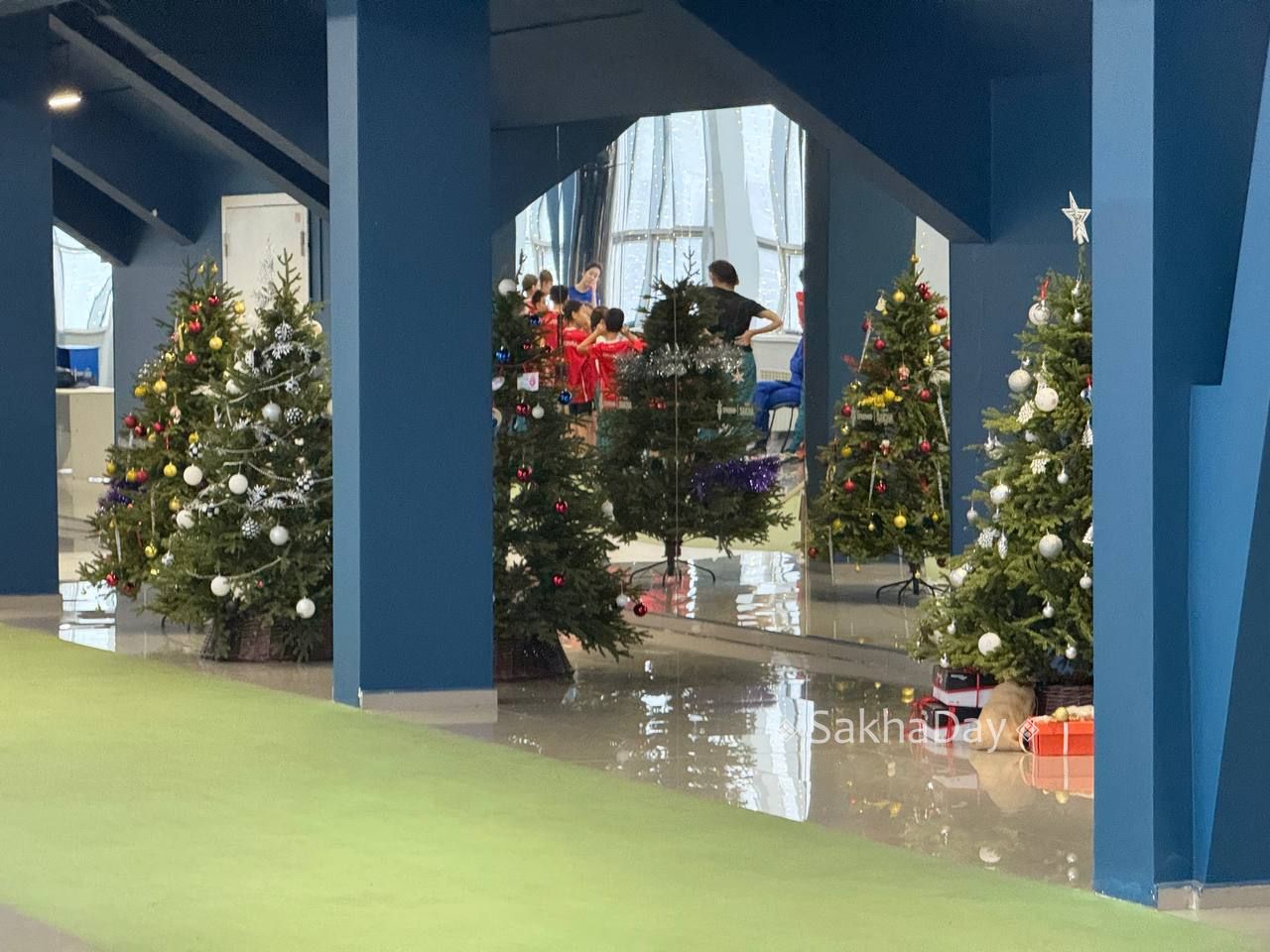 Утренняя тренировка в Триумфе Утренняя тренировка в Триумфе