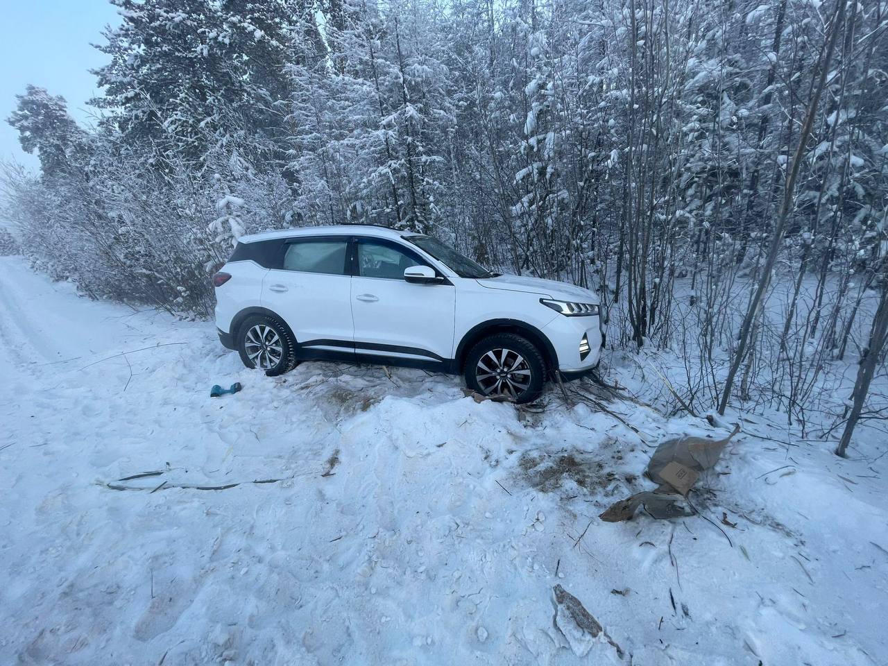 В Мегино-Кангаласском районе зарегистрировано ДТП с пострадавшей