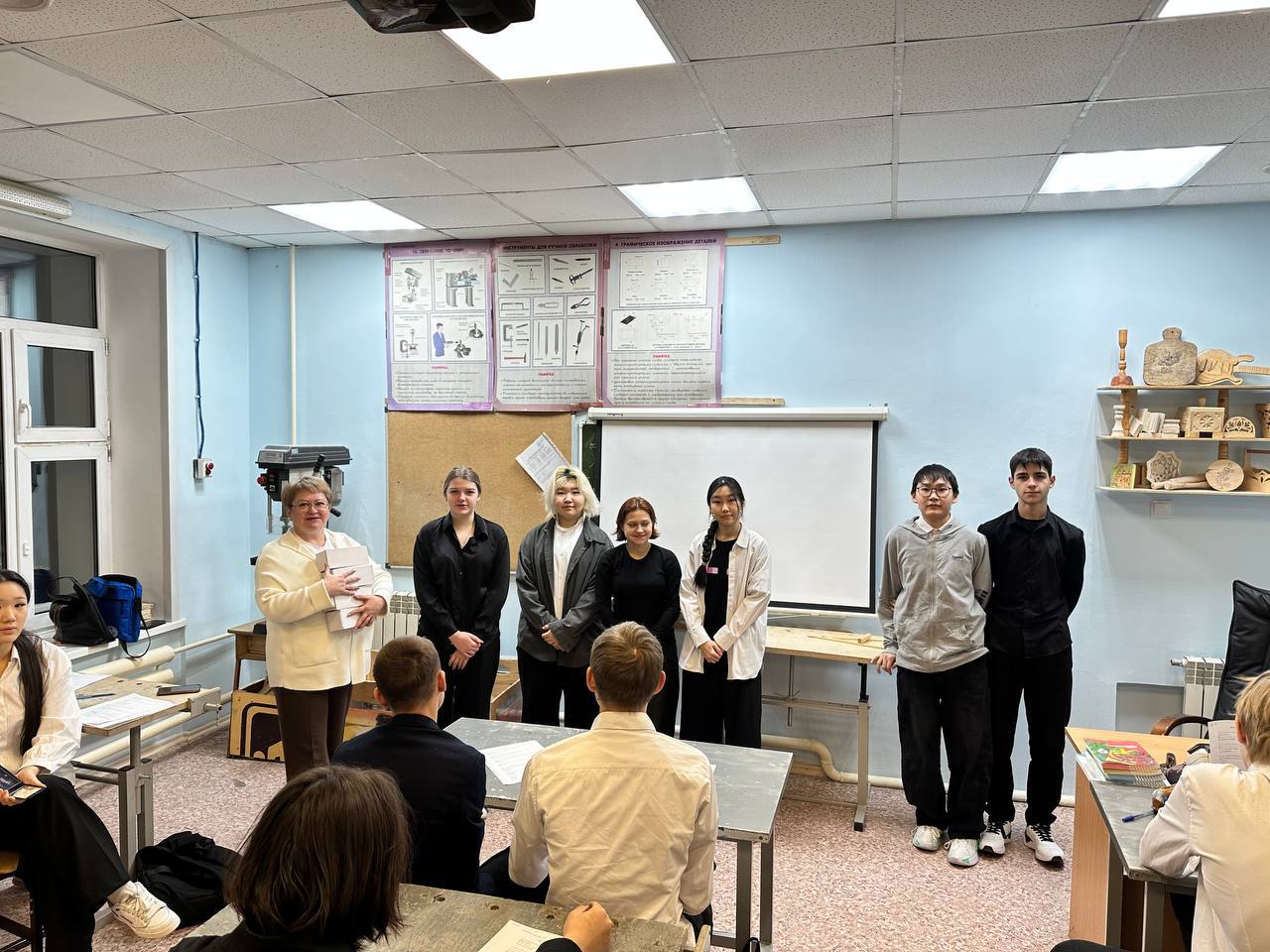 15 декабря в школе №1 города Мирного состоялась очередная встреча в рамках проекта «Разговоры о важном»