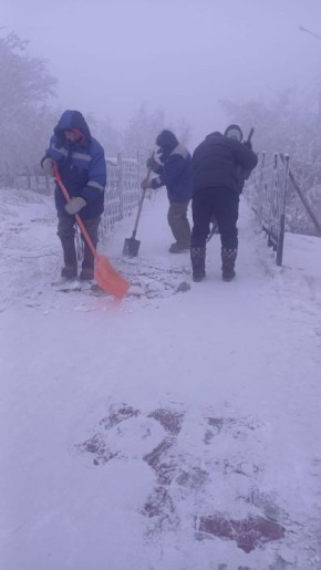 Работа муниципальных дворников по уборке общественных территорий