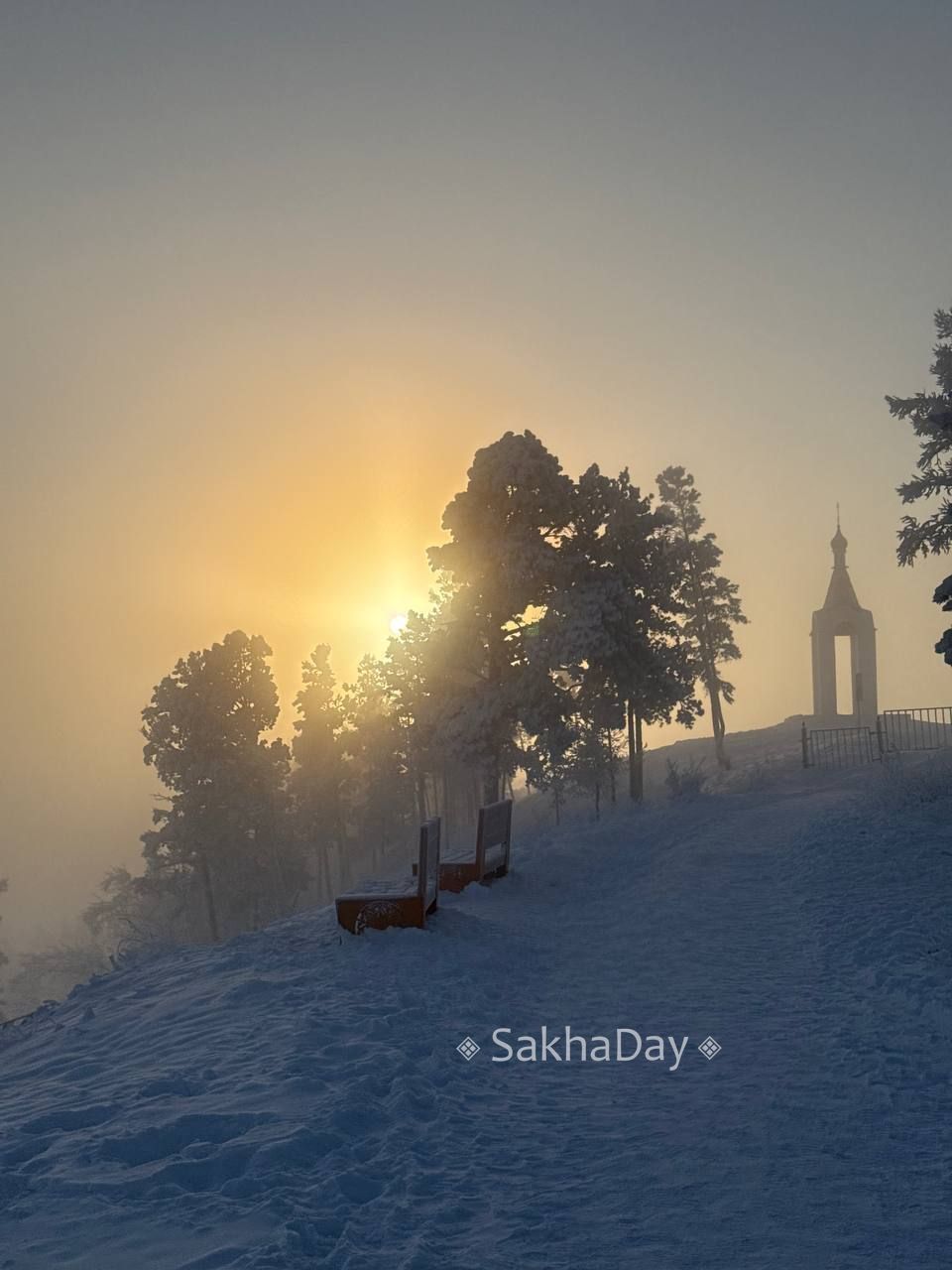 На смотровой солнечно. #дляsakhaday На смотровой солнечно. #дляsakhaday