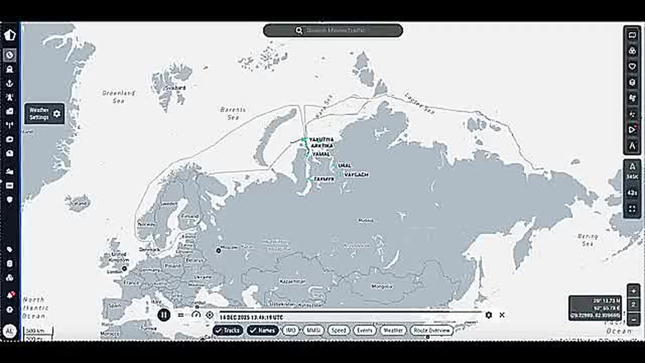 Россия впервые одновременно задействовала весь свой флот из восьми атомных ледоколов для обеспечения зимней навигации в Обском заливе и Енисейском заливе