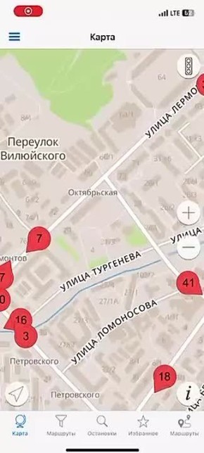 В мобильное приложение «Умный транспорт» добавлен подвозной маршрут №51П