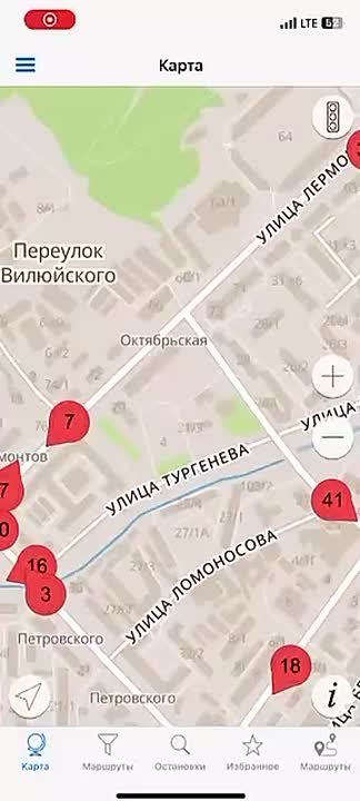 В мобильное приложение «Умный транспорт» добавлен подвозной маршрут №51П