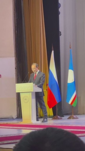 Айсен Николаев процитировал Иосифа Сталина: "Чтобы строить, надо знать, надо овладеть наукой