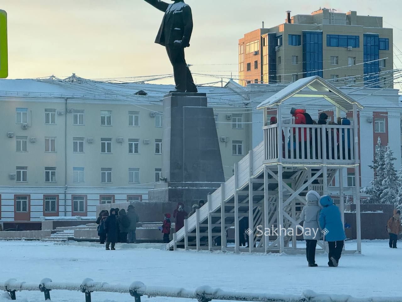 Якутск сегодня. #дляsakhaday #прогулки #якутскзимой Якутск сегодня. #дляsakhaday #прогулки #якутскзимой