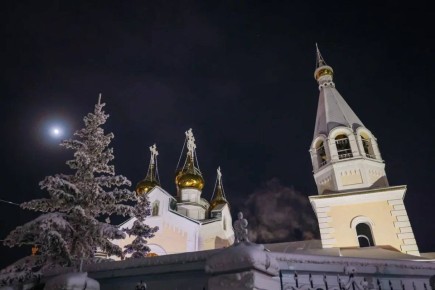 В Якутске провели Божественную литургию в честь Рождества Христова