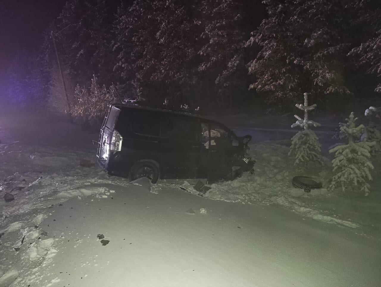 ДТП на трассе «Колыма»: пострадали пятеро, в том числе ребёнок