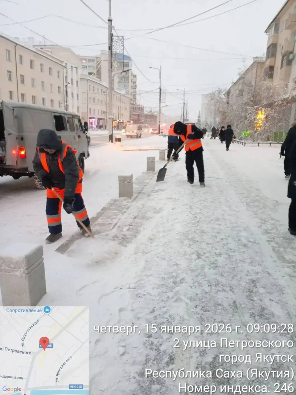 Кадры проводимых работ подрядной организацией АО «Якутдорстрой» Кадры проводимых работ подрядной организацией АО «Якутдорстрой»