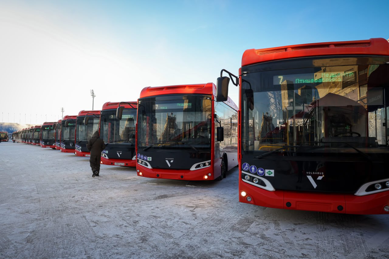 Минтранс Якутии: Ведётся системная работа по обновлению парка общественного транспорта Минтранс Якутии: Ведётся системная работа по обновлению парка общественного транспорта