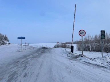 Увеличена грузоподъёмность ледовой переправы «Кангалассы — Соттинцы»