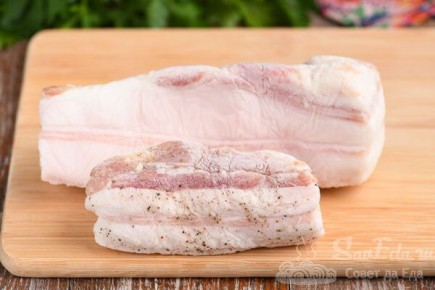 Запоминающиеся закуски из соленого сала для вашего стола