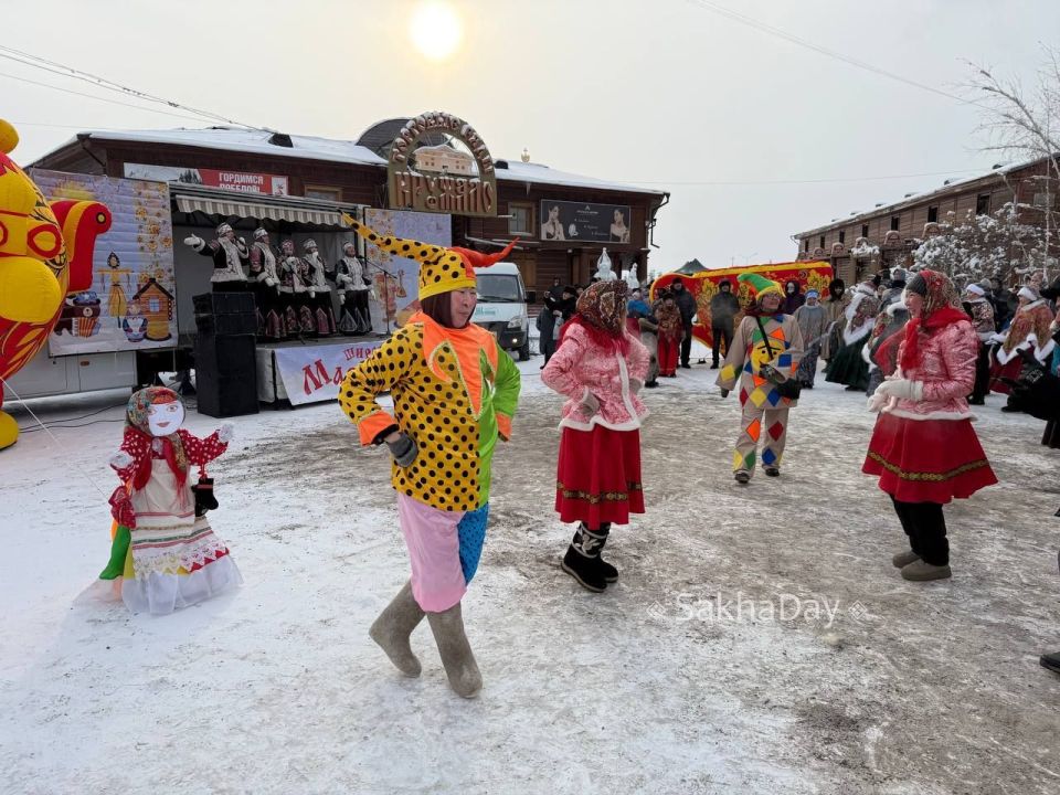 Масленица в Старом городе. #дляsakhaday