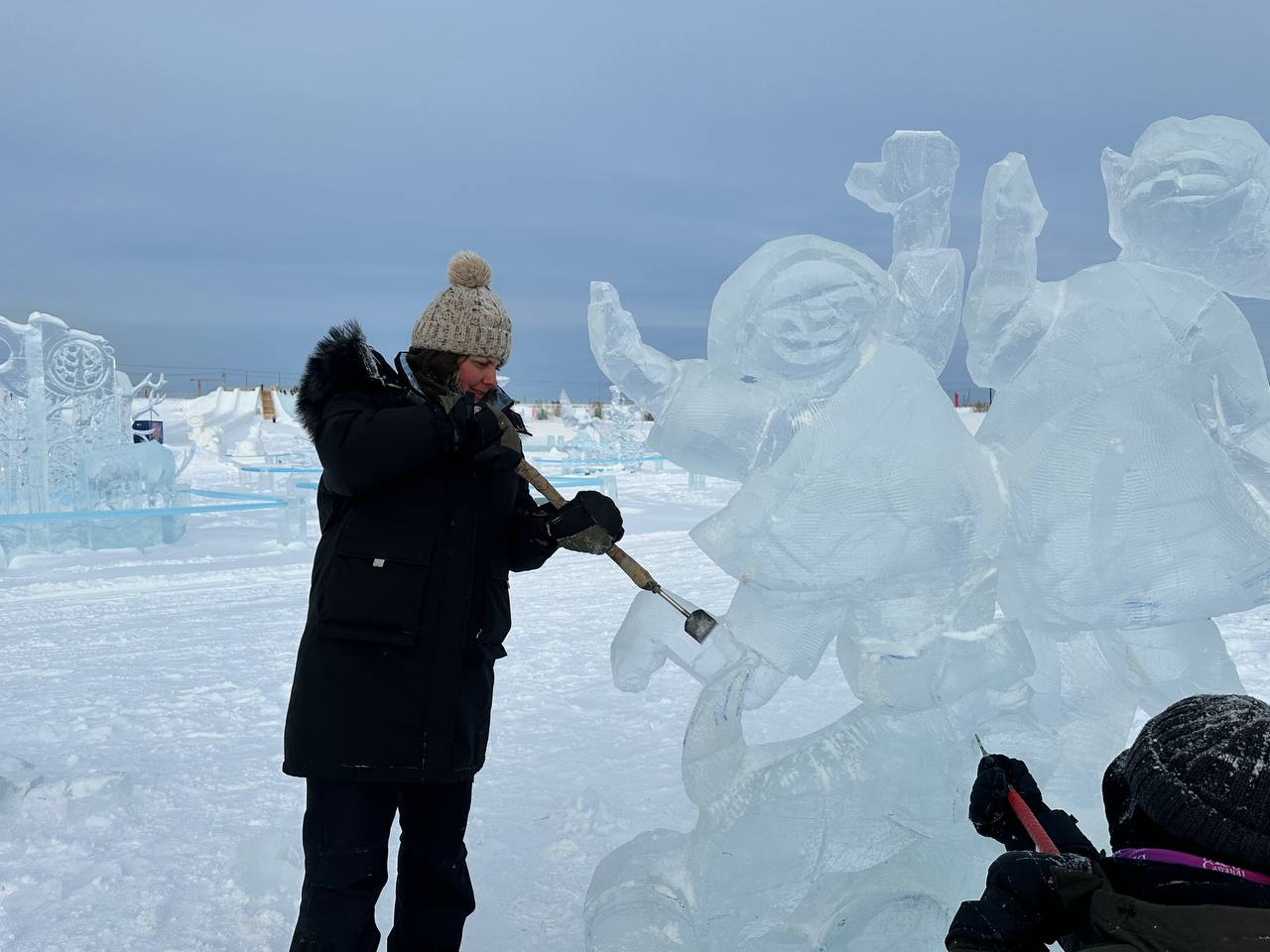 В Якутске стартовал I Международный детский конкурс по ледовым и снежным скульптурам «Мы – дети Севера» В Якутске стартовал I Международный детский конкурс по ледовым и снежным скульптурам «Мы – дети Севера»