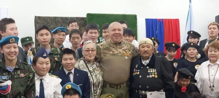 Ветеран спецоперации Виталий Рахимов выступил судьей на «Зарнице» в Якутске