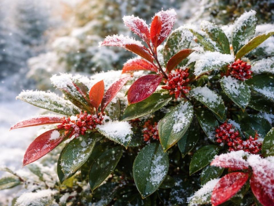 Как калина морщинистолистная справляется с морозами до -20 °C