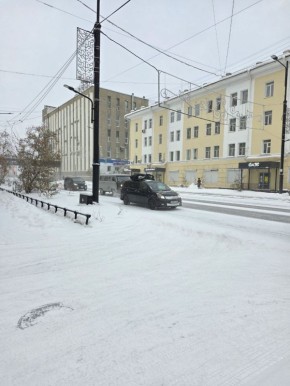 Сегодня в столице снежно и скользко