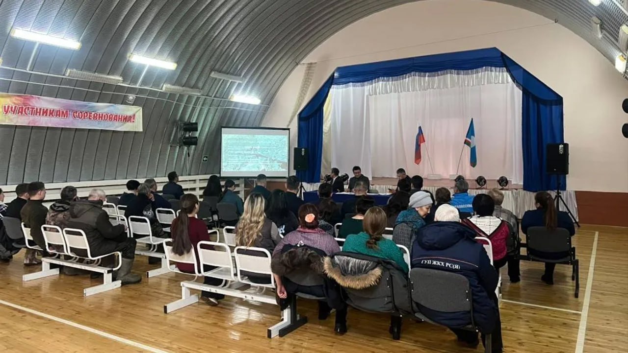 В Хангаласском районе состоялся отчёт исполнительных органов госвласти