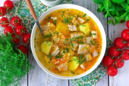 Уютный обед для всей семьи: царская похлебка с пшеном