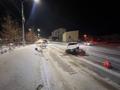 В Якутске зафиксировали 10 ДТП за выходные
