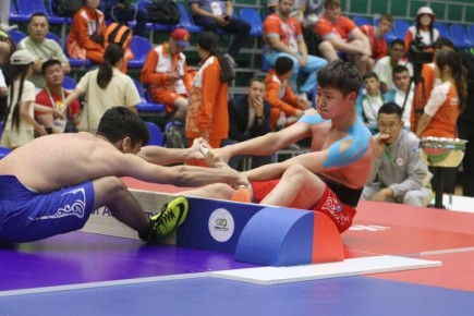 Верхневилюйский улус сенсационно стал победителем первенства Якутии по мас-рестлингу