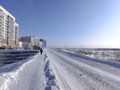 Новая двухполосная дорога свяжет три улицы в центре Якутска к концу 2026 года