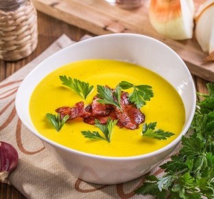 Ароматный картофельный крем-суп с секретом