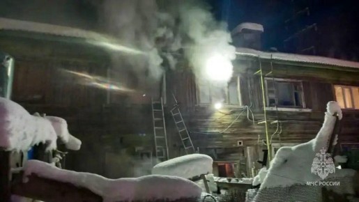 Ночью огонь унес жизни двух якутян