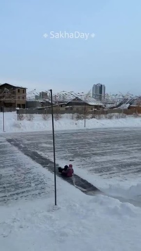 Зимние забавы. #дляsakhaday