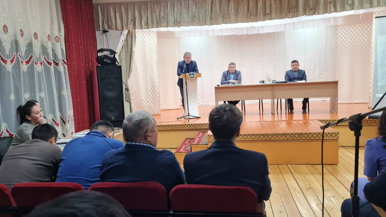 Саха рспблкэтин судаарыстыбыннай былааын ситэриилээх уорганын ааспыт сыллааы лэтин отчуота Абыйга саланар