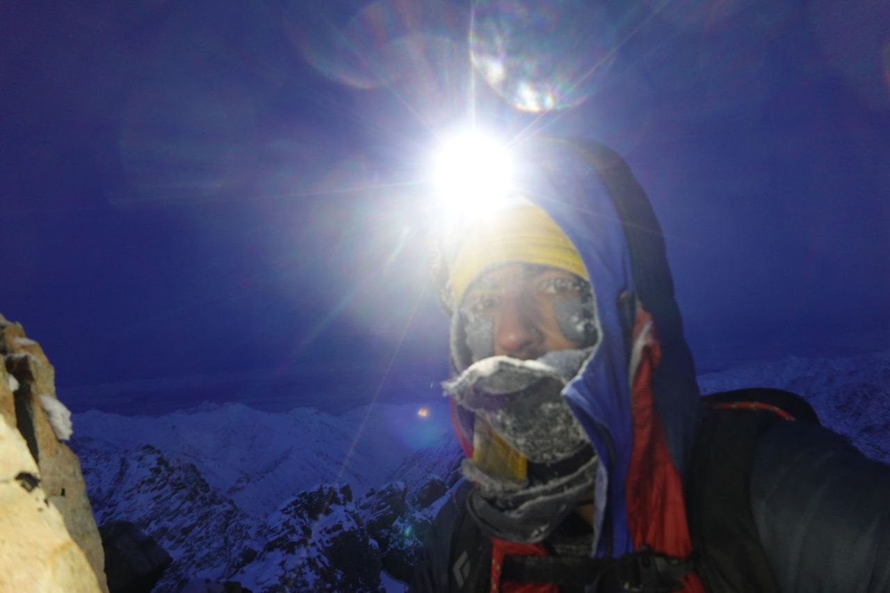 Швейцарский турист поделился фотографиями восхождения на гору Победа Швейцарский турист поделился фотографиями восхождения на гору Победа