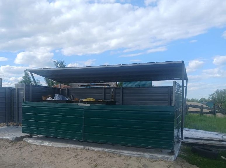 Обустройство мест накопления отходов на территории товариществ городского округа «город Якутск»