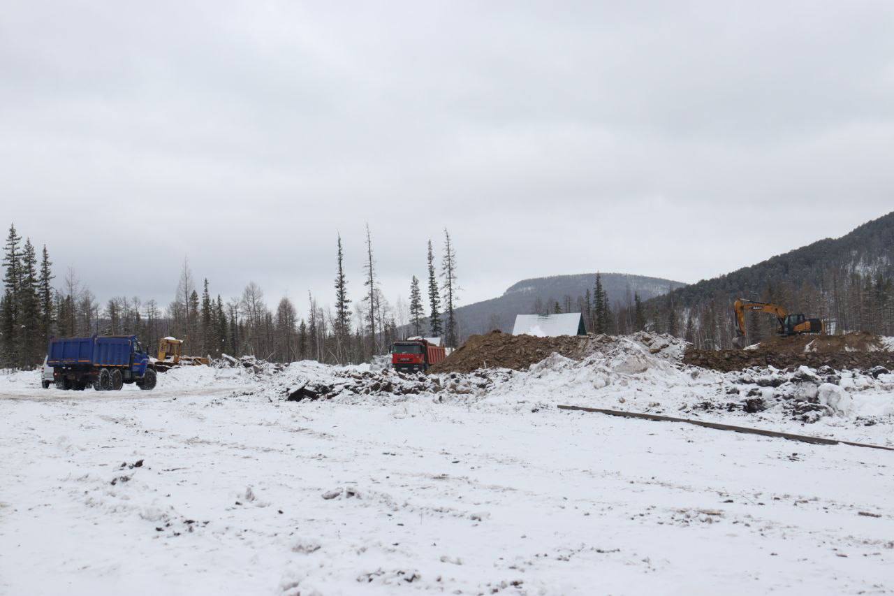 Школа-сад в селе Тяня: как продвигается стройка Школа-сад в селе Тяня: как продвигается стройка